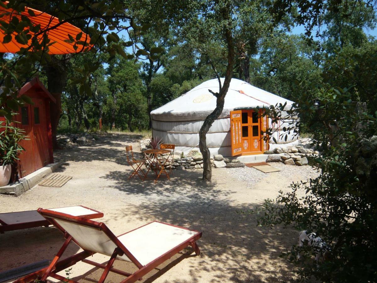 Au Soleil Mongol Bed and Breakfast Sorède Exteriör bild